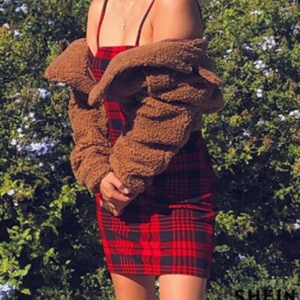 Plaid dress